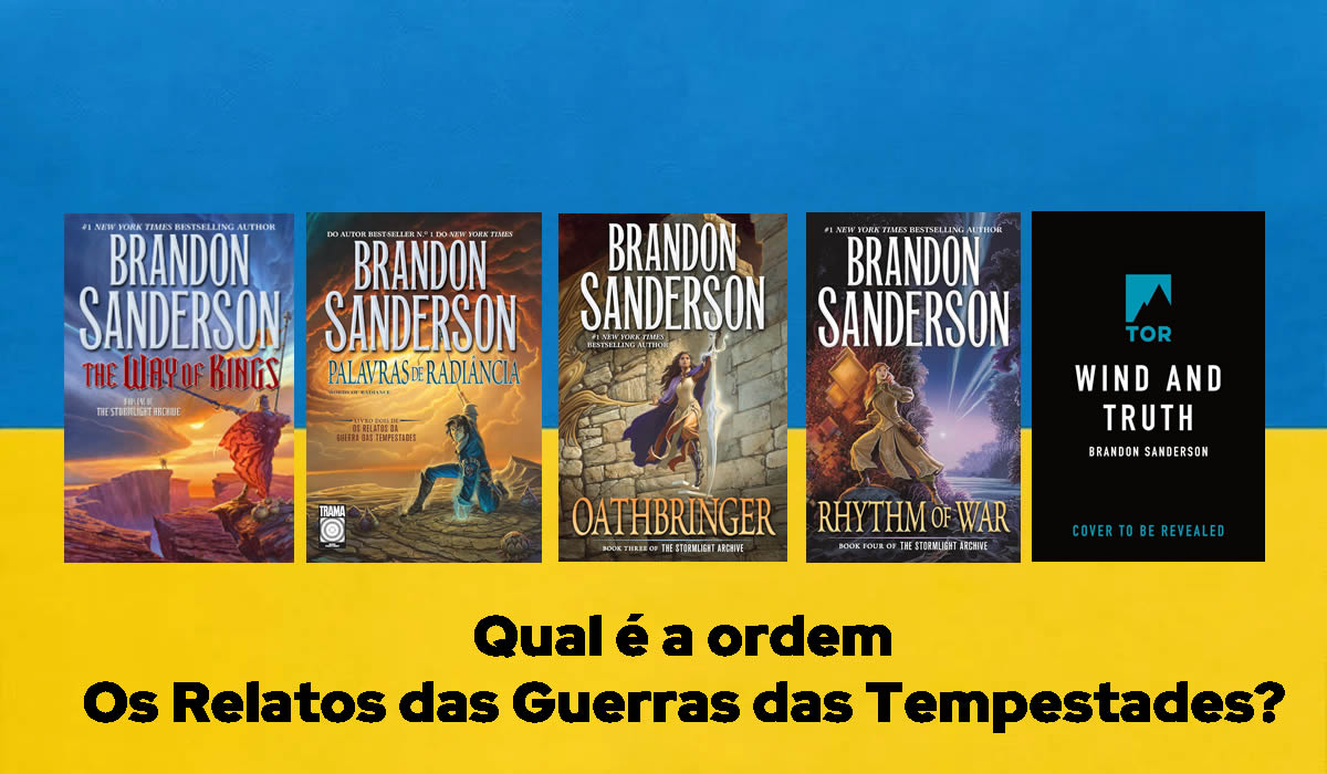Qual é a ordem Os Relatos das Guerras das Tempestades