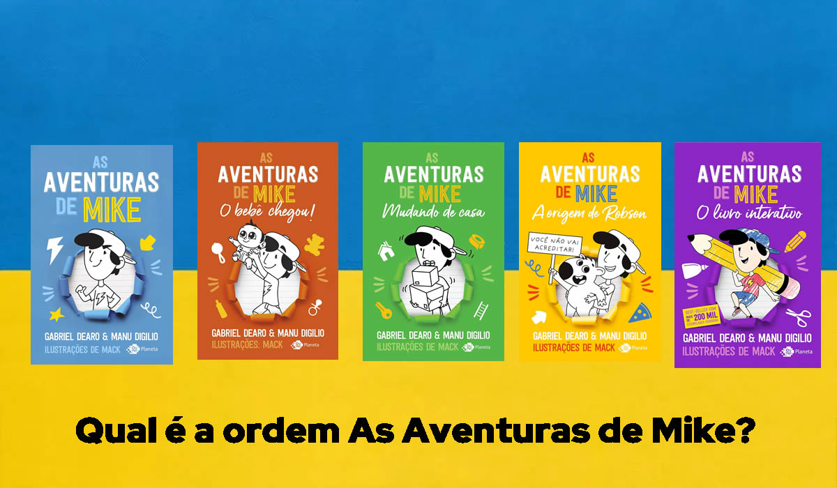 Ordem de Leitura As Aventuras de Mike