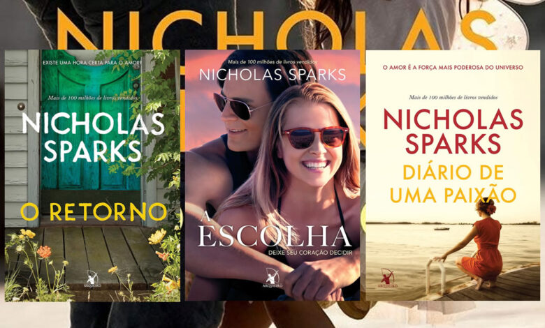 nicholas sparks livros ordem cronológica