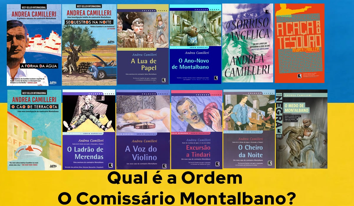 Ordem de Leitura O Comissário Montalbano