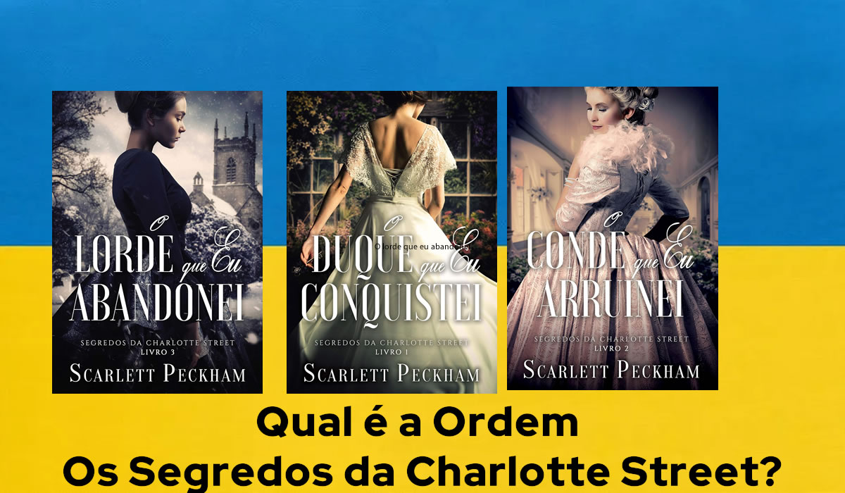 Qual é a Ordem Os Segredos da Charlotte Street?