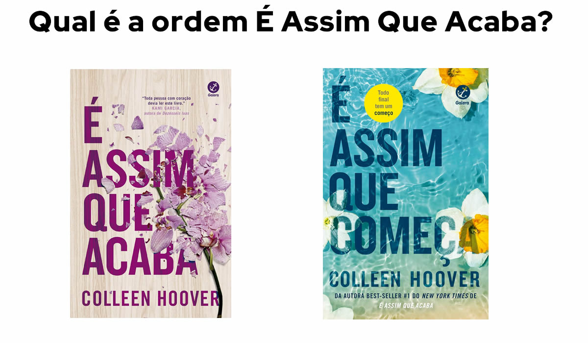 Qual é a ordem É Assim Que Acaba?