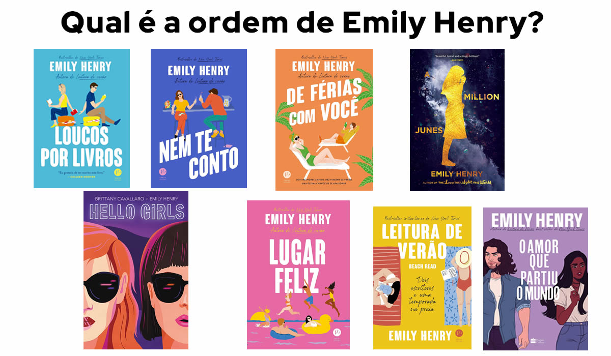 Qual é a ordem de Emily Henry?