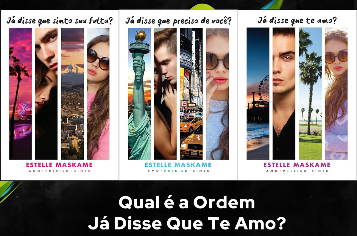 Ordem de Leitura Já Disse Que Te Amo