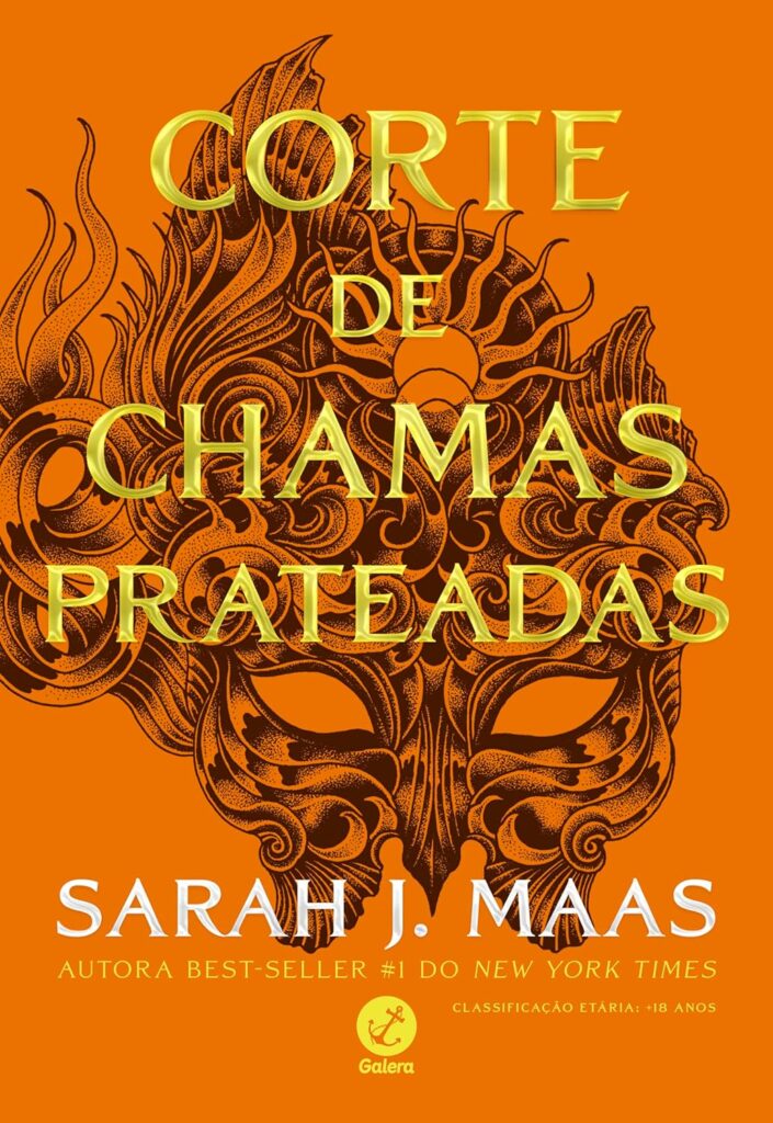 Corte de chamas prateadas