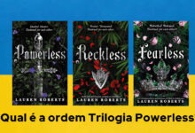 ordem de leitura completa Trilogia Powerless?