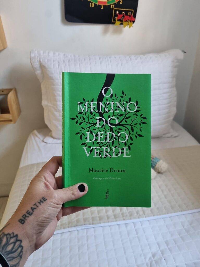resumo do livro o menino do dedo verde